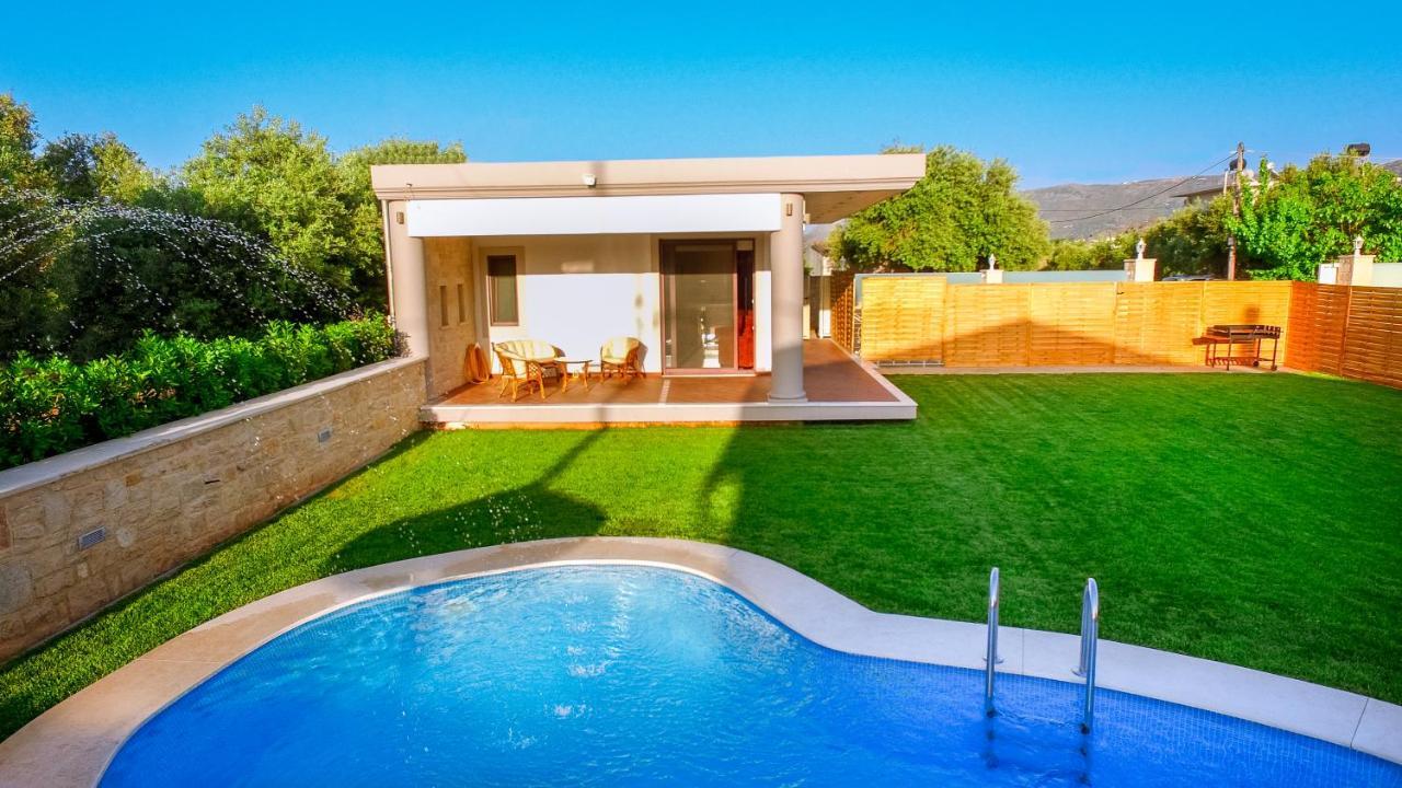 Chania Oasis With Heated Pool Exterior photo